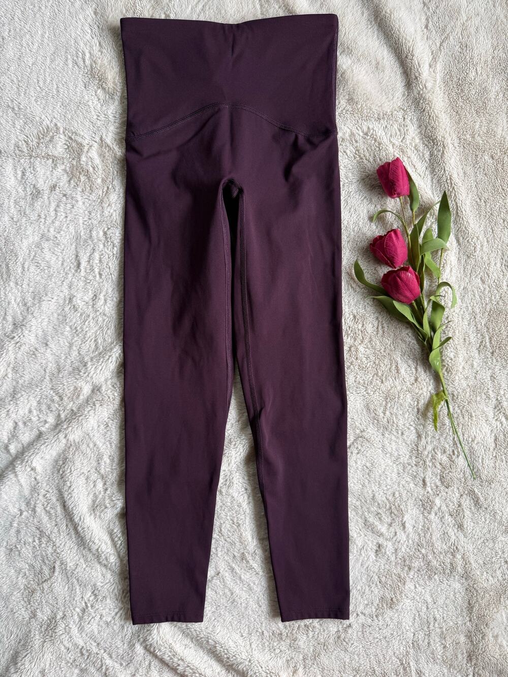 Spanx by Sara Blakely Plum Leggings Size XS